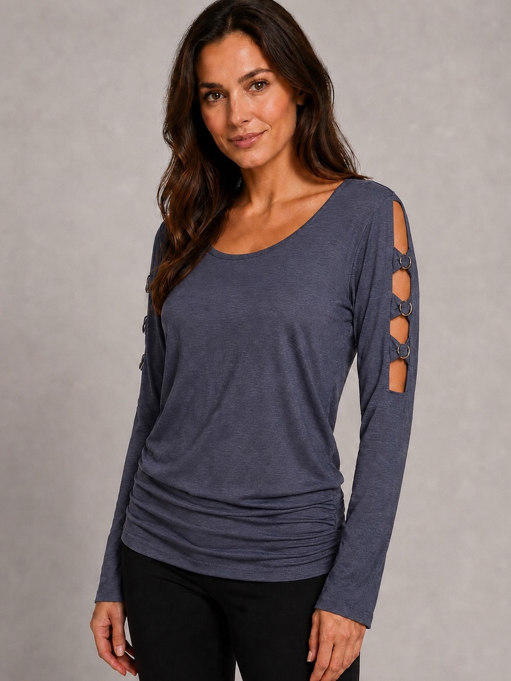 New w/tags BCX long sleeve cutout top Size Small